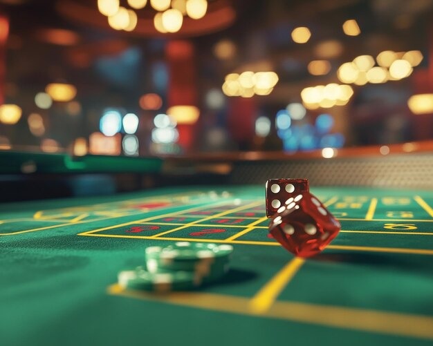 Live dealer holding cards in broadcast studio