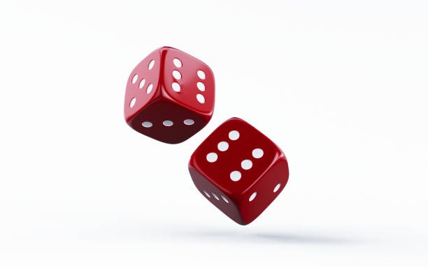 Three dice displayed after shake reveal